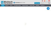 Tablet Screenshot of mottech.com